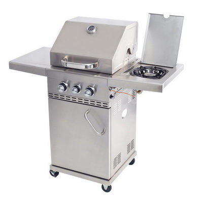 Large Capacity Smokeless Stainless Steel Bbq Grills Portable Outdoor Burner Gas Grill