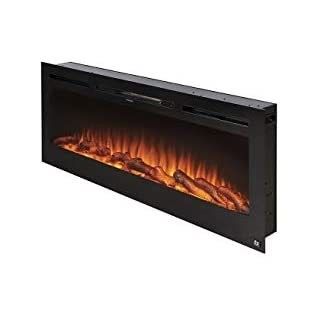 Electric Decorative Fireplace Heater Wall Mounted Fire Kamin Installation Type Insert