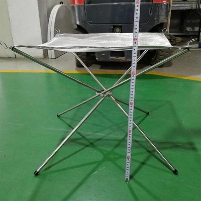 Bonfire Fire Stands Portable Stainless Steel Frame for Camping and Picnic Wood Burning