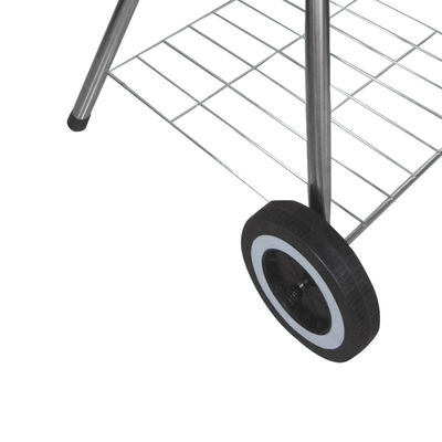 Woodfired Oven Rotisserie Grill for Charcoal BBQ and Outdoor Camping Kebab Roaster