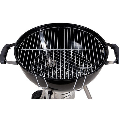 Outdoor Barbecue 18 inch Deluxe Kettle Charcoal Grill with Portable Charcoal Machine