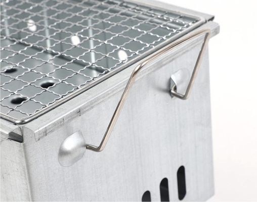 Charcoal Grill Set for Business Gifts Yakitori Kebab Steel Stainless Portable BBQ Stand