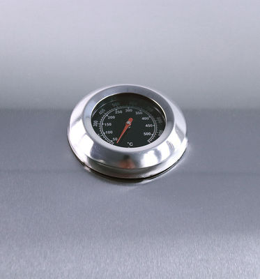 Outdoor Cooking Butane Gas BBQ Grill with 4 1 Burners and Stainless Steel Construction