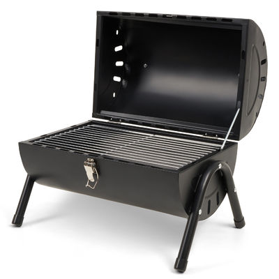 Compact Pellet Charcoal BBQ Meat Smokers Machine Small Portable Mini Smoker Grill