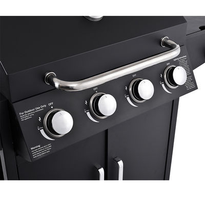 Backyard BBQ Smokeless Portable Outdoor BBQ Gas Grill Smoker with Temperature Control