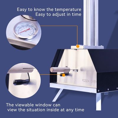 Outdoor Wood Fired Pizza Oven for NO Private Mold Pizzaofen Forno Per Pizza a Legna