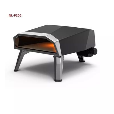 Portable Gas Pizza Oven with Temprature Control 12 16 Inch Stainless Steel Baking Oven
