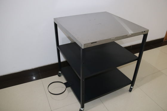 Digital Timer Control Pizza Cart Table for Home and Outdoor Party Space Optimization