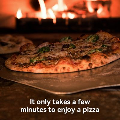 Commercial Outdoor Pizza Oven Gas Grill with Pizza Stone and Accessories