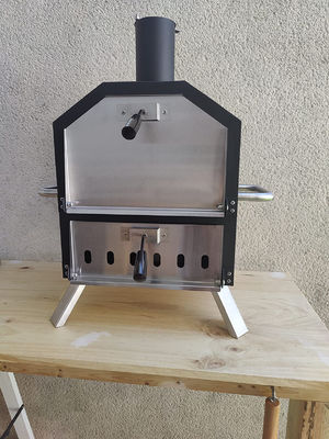 Grill Your Way to Perfection with Our Custom Logo 12" Camping Outdoor Baking Peel Stone