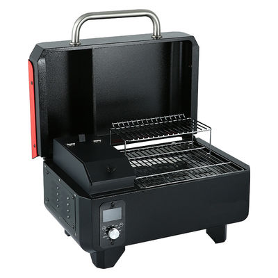 Experience the Versatility Portable Wood Pellet Grill Electric Smoker for Outdoor BBQ