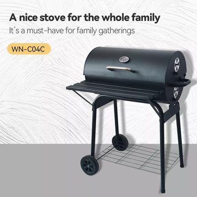 Customized Outdoor Camping Steel Wire Charcoal BBQ Grill for 5 People Capacity