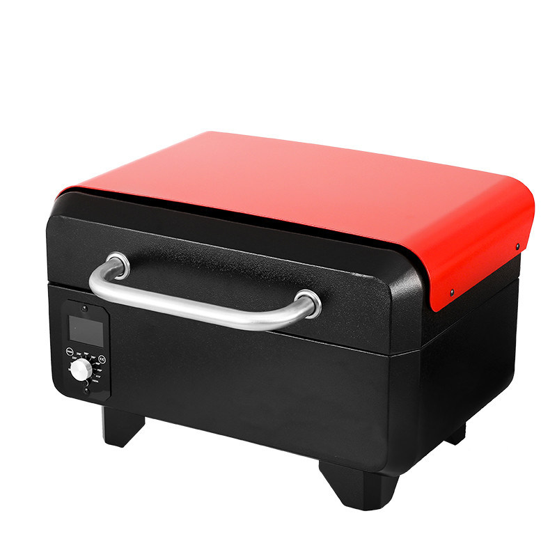 Experience the Versatility Portable Wood Pellet Grill Electric Smoker for Outdoor BBQ